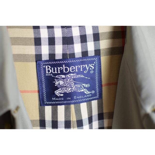 BURBERRY(バーバリー)のvintage Burberry coat rider 一枚袖 メンズのジャケット/アウター(ステンカラーコート)の商品写真