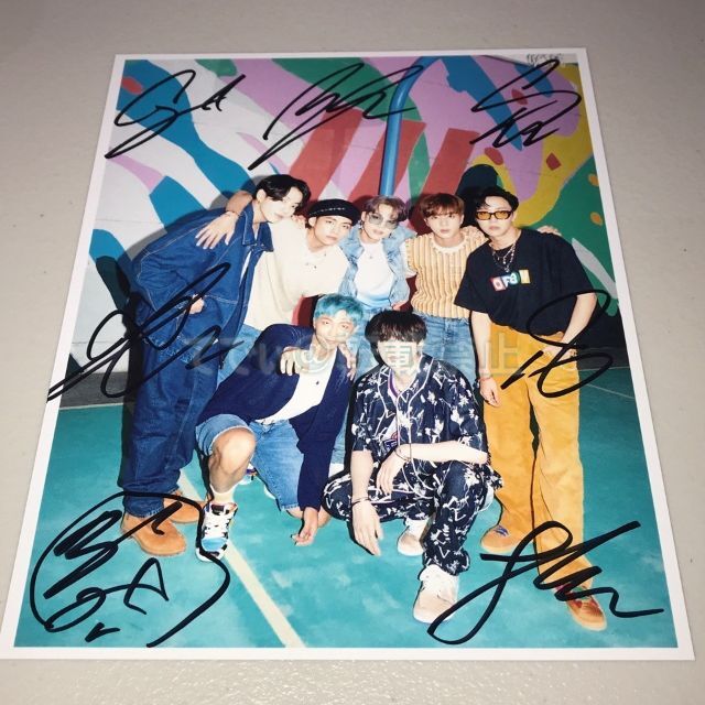 ひろ専用 BTS 直筆サイン スチール写真2枚 | eloit.com
