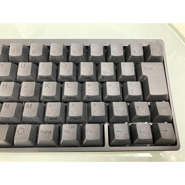 富士通(フジツウ)のHHKB Professional HYBRID Type-S 日本語配列／墨 スマホ/家電/カメラのPC/タブレット(PC周辺機器)の商品写真