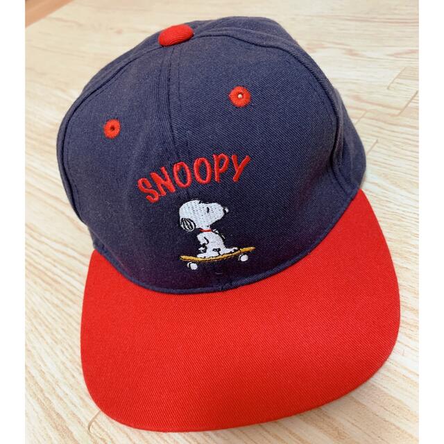 SNOOPY スヌーピー　キャップ　52㎝ キッズ/ベビー/マタニティのこども用ファッション小物(帽子)の商品写真