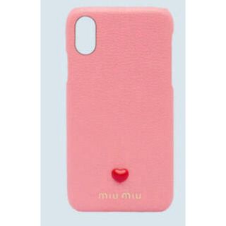 ミュウミュウ(miumiu)のmiumiu♡iPhone♡XSMAXケース♡(iPhoneケース)