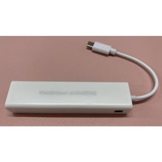 USB C Type-c 有線LAN アダプター USB2.0ポート3つ(PC周辺機器)