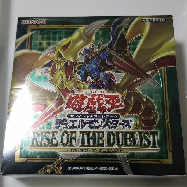 遊戯王　ライズオブザデュエリスト　4BOX 未開封　シュリンク付き