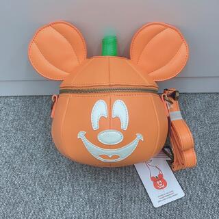 Disney - ミッキー かぼちゃ ハロウィン ショルダーバッグ ラウンジ 