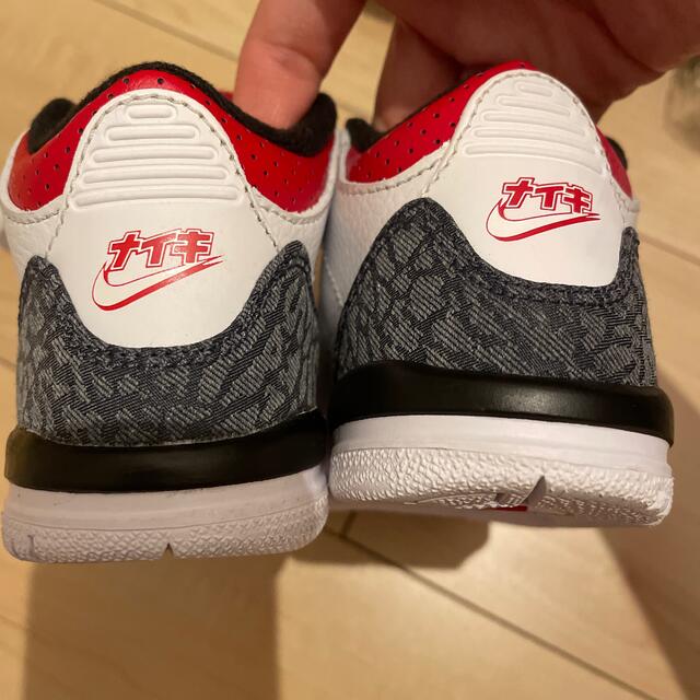 NIKE(ナイキ)のNike Air Jordan3 retro  キッズ/ベビー/マタニティのキッズ靴/シューズ(15cm~)(スニーカー)の商品写真