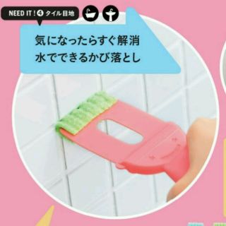 フェリシモ(FELISSIMO)の洗剤なしでもすっきり！かび落としスポンジ(日用品/生活雑貨)