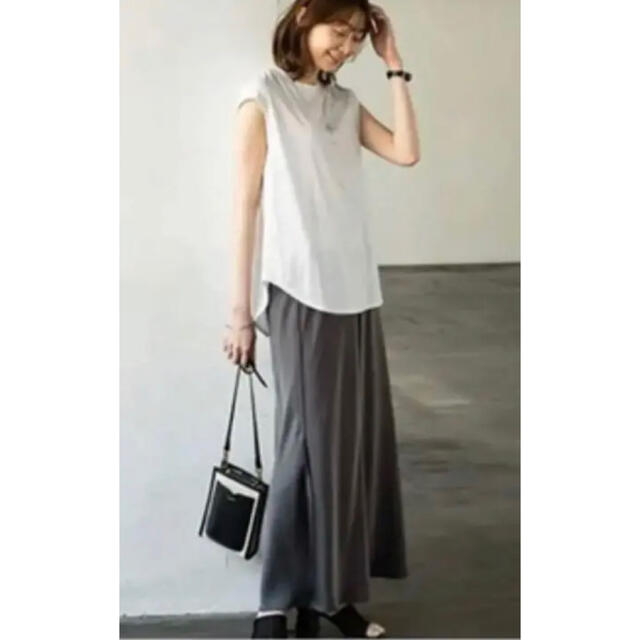 ⭐︎NOBLE⭐︎ナローAラインサテンスカート uchinoko-jiman.com