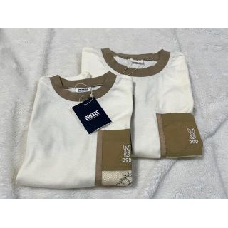 ブリーズ(BREEZE)のDOD × BREEZE コラボ刺繍ポケットTシャツ　大人M、子ども110cm (Tシャツ/カットソー(半袖/袖なし))