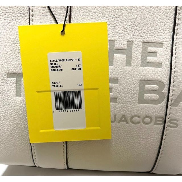 MARC JACOBS(マークジェイコブス)のマークジェイコブス ミニ トートバック 2way ホワイト 大容量 ミニ レディースのバッグ(トートバッグ)の商品写真