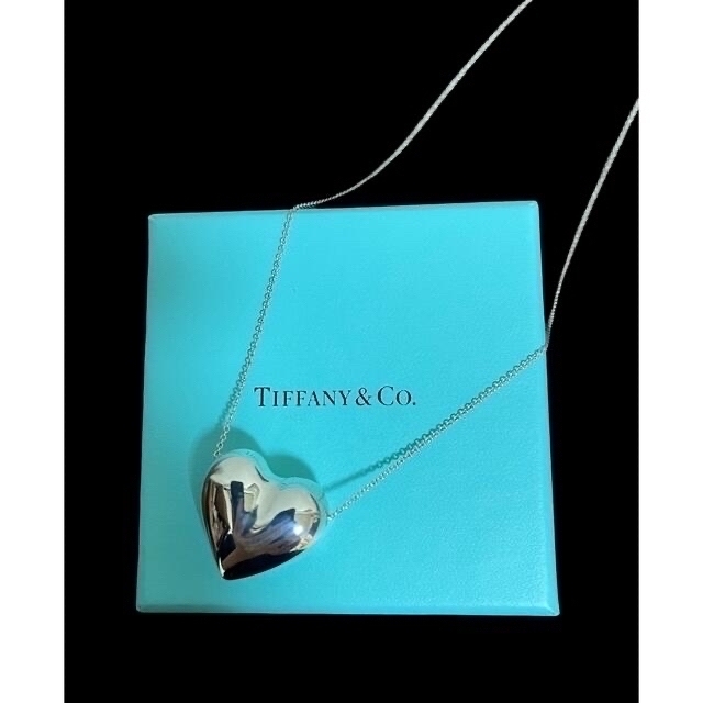 Tiffany & Co.(ティファニー)の(美品)超レア最終価格廃盤品ティファニーTiffany フルハートネックレスL レディースのアクセサリー(ネックレス)の商品写真