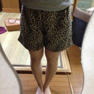 ウィゴー(WEGO)のヒョウ柄ショーパン(ハーフパンツ)