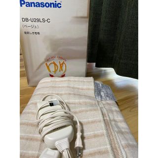 パナソニック 電気毛布の通販 93点 | Panasonicのスマホ/家電/カメラを 