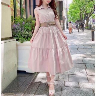 【新品】michellMacaron シャツワンピース