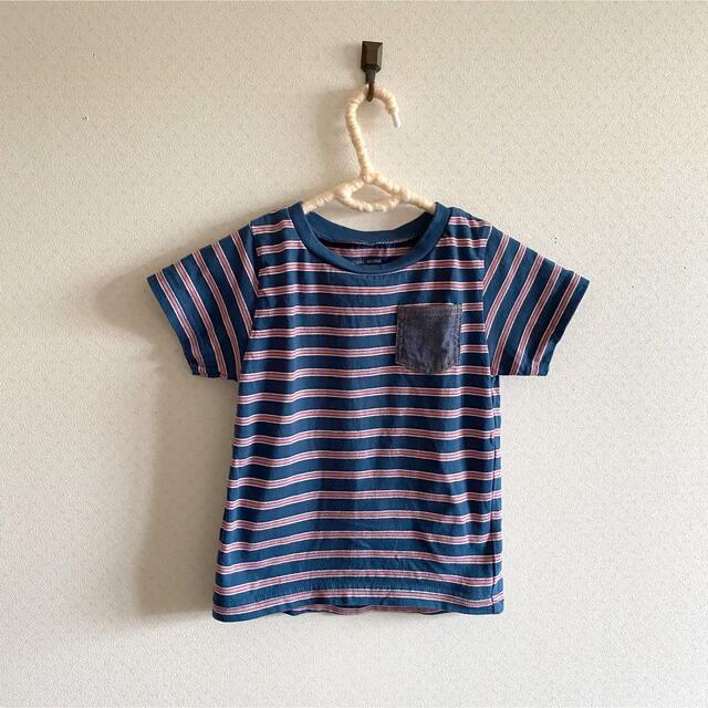 GLOBAL WORK(グローバルワーク)のマルチボーダー90-100センチ キッズ/ベビー/マタニティのキッズ服男の子用(90cm~)(Tシャツ/カットソー)の商品写真