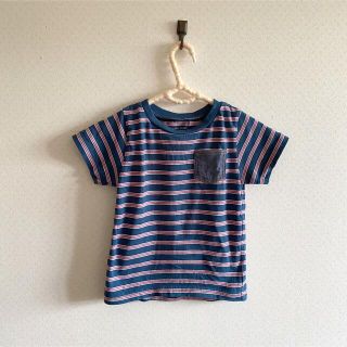 グローバルワーク(GLOBAL WORK)のマルチボーダー90-100センチ(Tシャツ/カットソー)