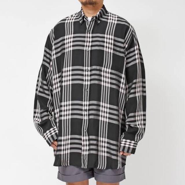 マルニ MARNI オーバーサイズ チェックシャツ 48 マルニ MARNI オーバーサイズ チェックシャツ 48