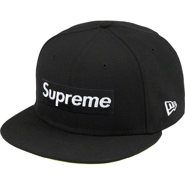 新品未使用未試着Supreme No Comp Box Logo New Era 7 3/8 黒