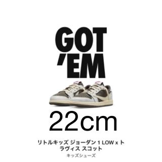 ナイキ(NIKE)のTravis Scott x Nike PS Air Jordan 1 Low (スニーカー)