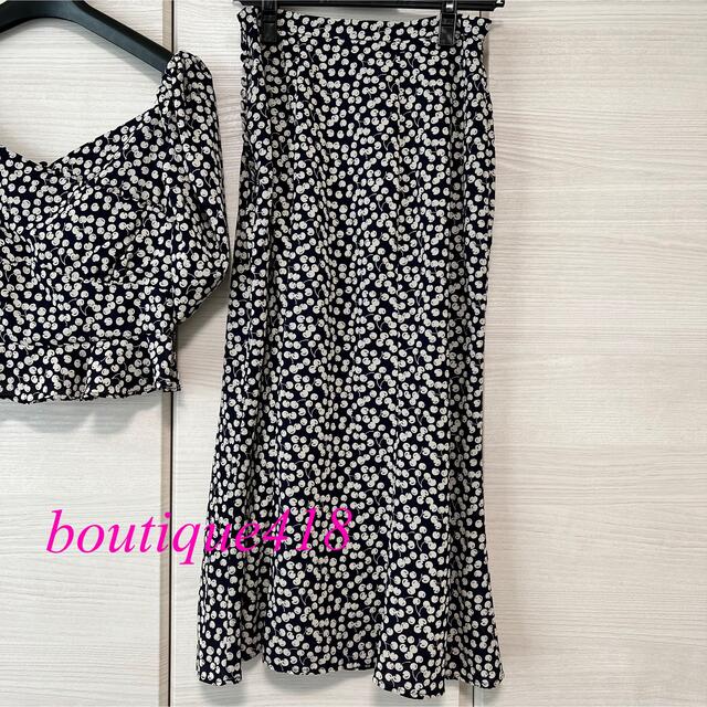Her lip to cherry pattern two piece navy | www.myglobaltax.com