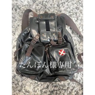 LUGGAGE LABEL★日本製 バックパック  リュック 吉田カバン グレー