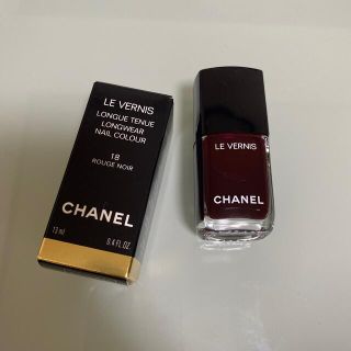 シャネル(CHANEL)のCHANEL nail 18 ROUGE NOIR(マニキュア)