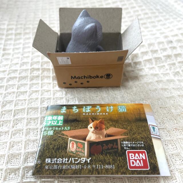 BANDAI(バンダイ)の専用　まちぼうけ猫 エキゾチックショートヘア＆三毛猫ガチャ エンタメ/ホビーのフィギュア(その他)の商品写真