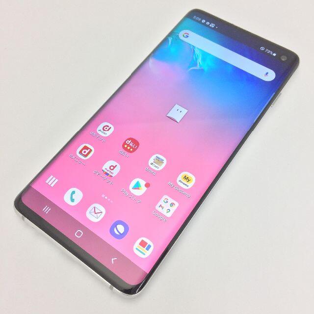 Galaxy(ギャラクシー)の【A】SC-03L/Galaxy S10/355725107354477 スマホ/家電/カメラのスマートフォン/携帯電話(スマートフォン本体)の商品写真