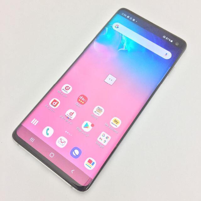 Galaxy(ギャラクシー)の【B】SC-03L/Galaxy S10/355725105090370 スマホ/家電/カメラのスマートフォン/携帯電話(スマートフォン本体)の商品写真