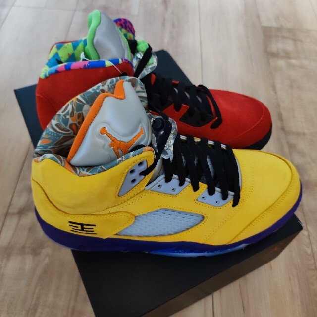 NIKE(ナイキ)のNIKE AIR JORDAN 5 "WHAT THE" メンズの靴/シューズ(スニーカー)の商品写真