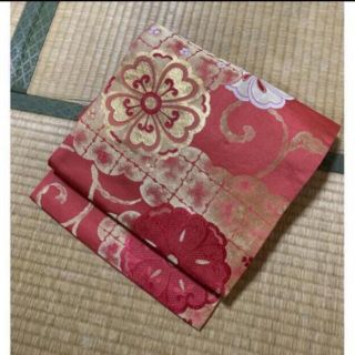 柔らかい 新品未使用 正絹 一点物ピンクラメ入り帯 | www.tegdarco.com
