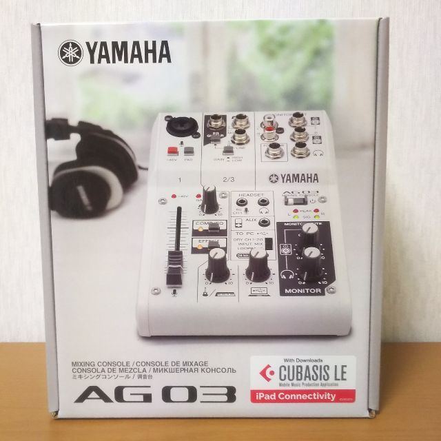 [新品送料込] ヤマハ AG03 ウェブキャスティングミキサー YAMAHA