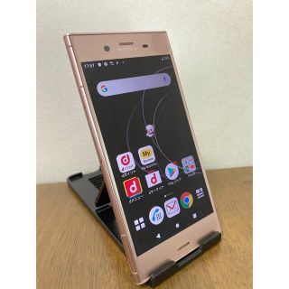 ソニー(SONY)の美品　SONY SO-01K Xperia XZ1 ピンク docomo (スマートフォン本体)