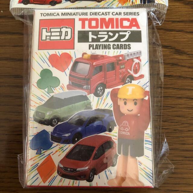 Takara Tomy(タカラトミー)の【新品】トミカ トランプ2個セット エンタメ/ホビーのテーブルゲーム/ホビー(トランプ/UNO)の商品写真