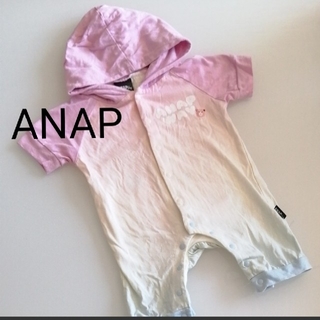 アナップキッズ(ANAP Kids)のANAP ベビー服 ロンパース　カバーオール(ロンパース)