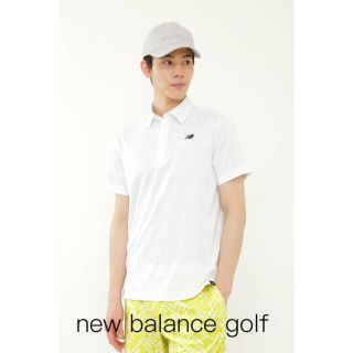 ニューバランス(New Balance)の2022【new balance golf】半袖メッシュポロシャツ(ウエア)