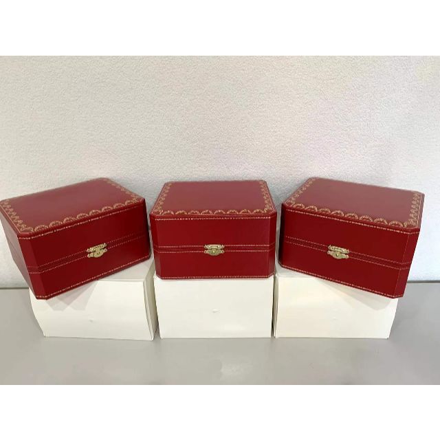 空箱X4】カルティエ cartier 時計ケース 時計ボックス 箱 美品 空箱X4】カルティエ cartier 時計ケース 時計ボックス 箱 美品