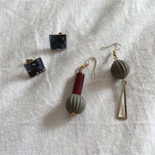 ハンドメイドピアス　セット(ピアス)