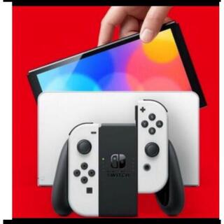 ニンテンドースイッチ(Nintendo Switch)の【新品】Nintendo Switch本体 有機ELモデル ホワイトカラー(家庭用ゲーム機本体)