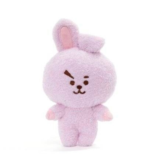 BT21(ビーティーイシビル)のBT21 パープル ぬいぐるみ COOKY エンタメ/ホビーのおもちゃ/ぬいぐるみ(キャラクターグッズ)の商品写真