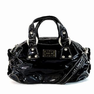 アナスイ(ANNA SUI)のアナスイ ANNA SUI バッグ 2way ショルダー ハンド エナメル 黒(その他)