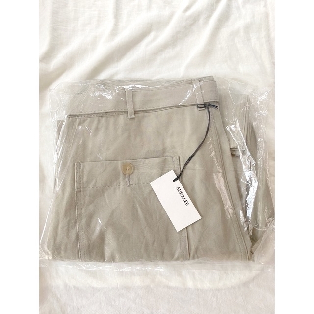 AURALEE - AURALEE CHINO BELTED PANTS オーラリー サイズ3の通販 by t