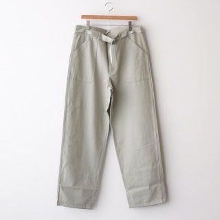 オーラリー(AURALEE)のAURALEE CHINO BELTED PANTS オーラリー　サイズ3(チノパン)