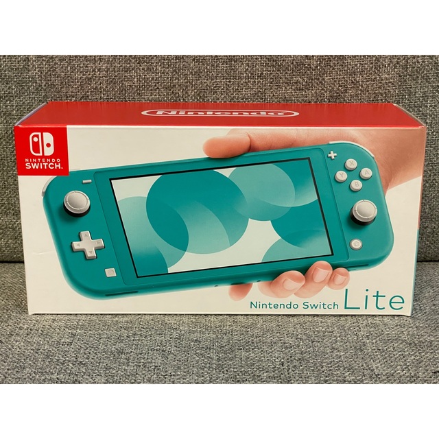 Nintendo Switch(ニンテンドースイッチ)の新品未開封 Nintendo Switch Lite ターコイズ エンタメ/ホビーのゲームソフト/ゲーム機本体(携帯用ゲーム機本体)の商品写真
