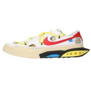 ナイキ(NIKE)のナイキ オフホワイト BLAZER LOW'77/OW WHITE/UNIVERSITY RED DH7863-100 ブレーザーロウ77スニーカー メンズ 27cm(スニーカー)