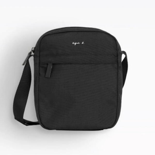 ブラック　縦型　アニエスベー ショルダーバッグ メンズのバッグ(ショルダーバッグ)の商品写真