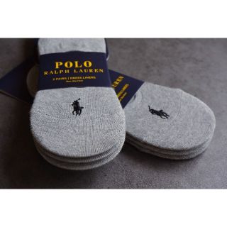 ポロラルフローレン(POLO RALPH LAUREN)のPOLO ラルフローレンのレディースのフットカバー3足✕2セット計6足【新品】(ソックス)