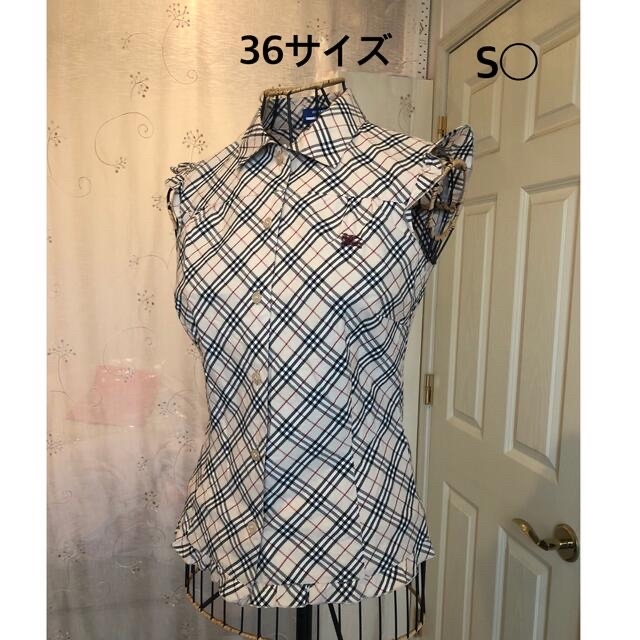 BURBERRY BLUE LABEL - 美品本物バーバリーブルーレーベル上質コットン