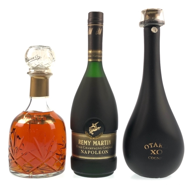 3本 CAMUS REMY MARTIN Otard コニャック 超人気高品質 www.gold-and ...