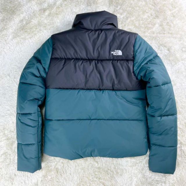 レディース★【極美品・THE NORTH FACE 】ダウン　緑×黒　完売モデル.