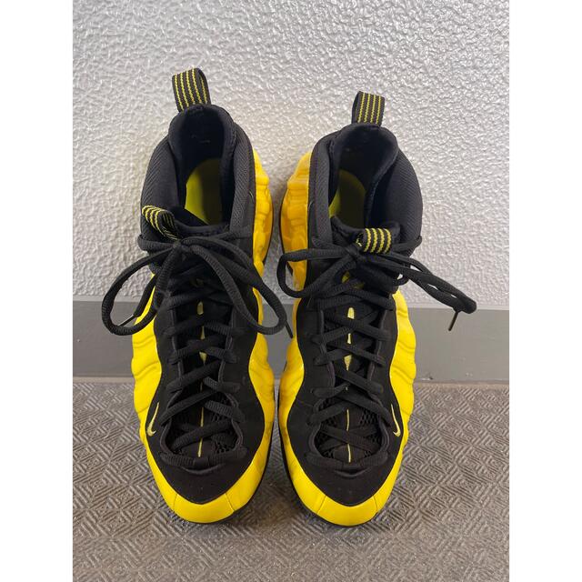 NIKE(ナイキ)の29cm nike air foamposite one 黄色 yellow メンズの靴/シューズ(スニーカー)の商品写真